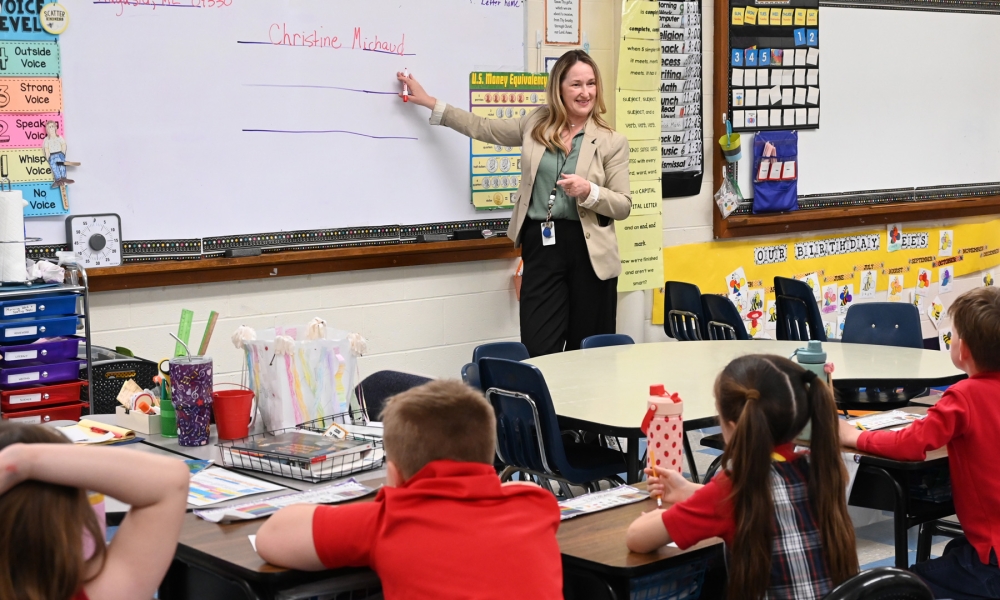 Sharing the love of Christ through teaching  